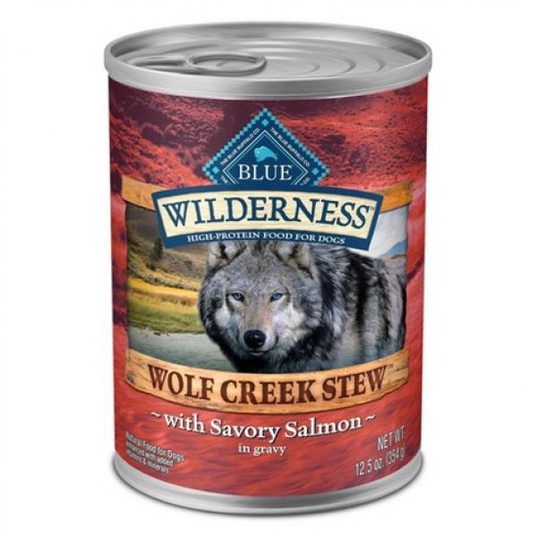 Blue Buffalo D Can Wolf Creek Salmon 12.5oz