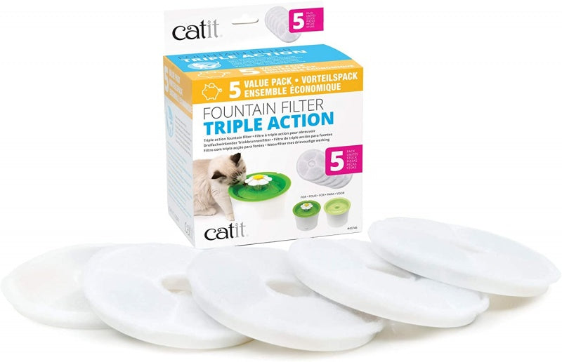 Catit C Fountain Filters 5ct