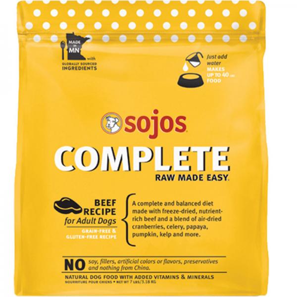 Sojos D 1.75lb Complete Beef Food Mix