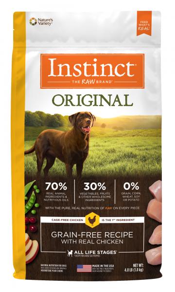 Nature's Variety D 4lb Instinct Original Chicken