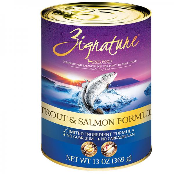 Zignature D Can Trout & Salmon 13 oz