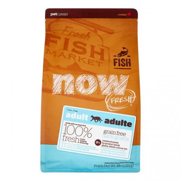 Petcurean C 4lb Now GF Fish