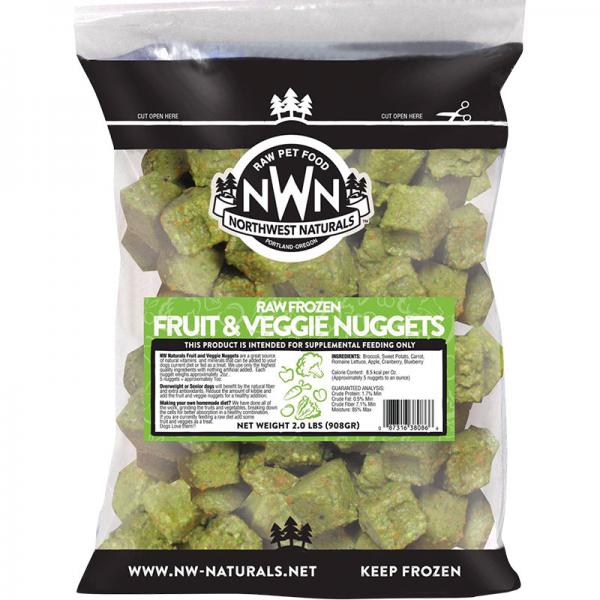 Northwest Naturals D Raw Fruit/Veggie Nuggets 2lb