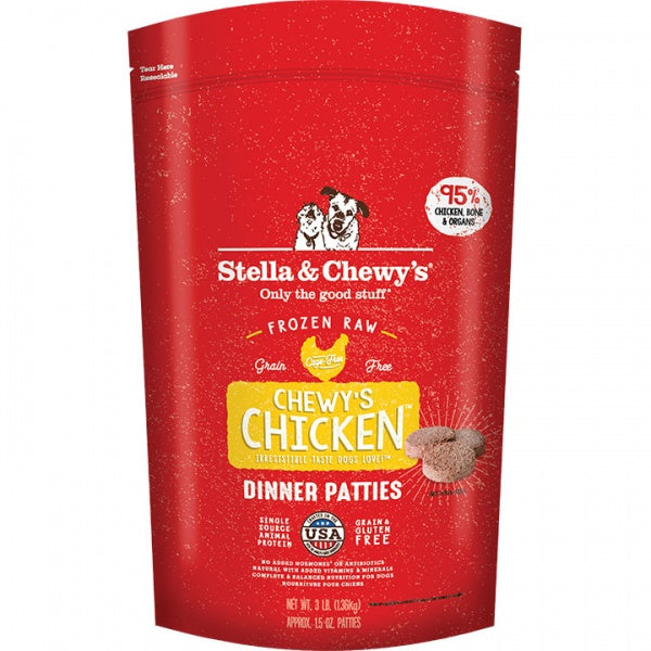 Stella & Chewy's D Raw Chicken Medallion 3lb