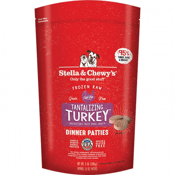 Stella & Chewy's D Raw Turkey 3lb