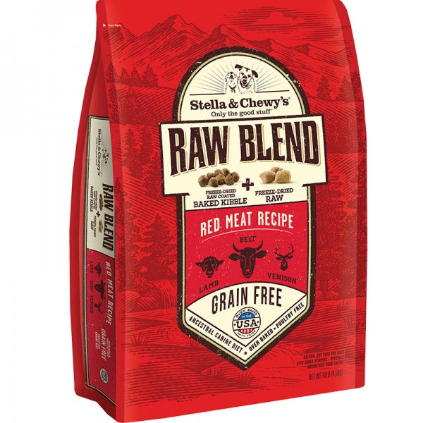 Stella & Chewy's D 10lb Raw Blend Red Meat