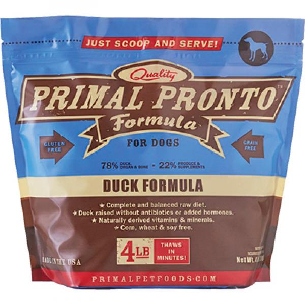 Primal D Raw Duck Pronto 4lb