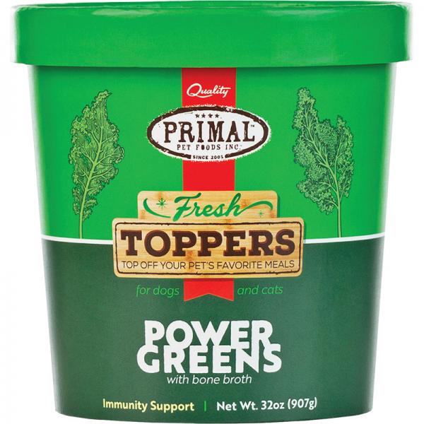 Primal D/C Fresh Toppers Power Greens 32oz