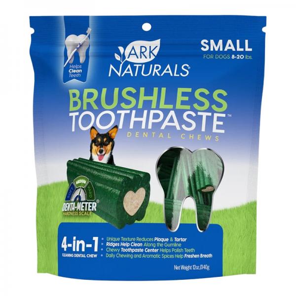 Ark Naturals D Brushless Toothpaste Chews S 12oz