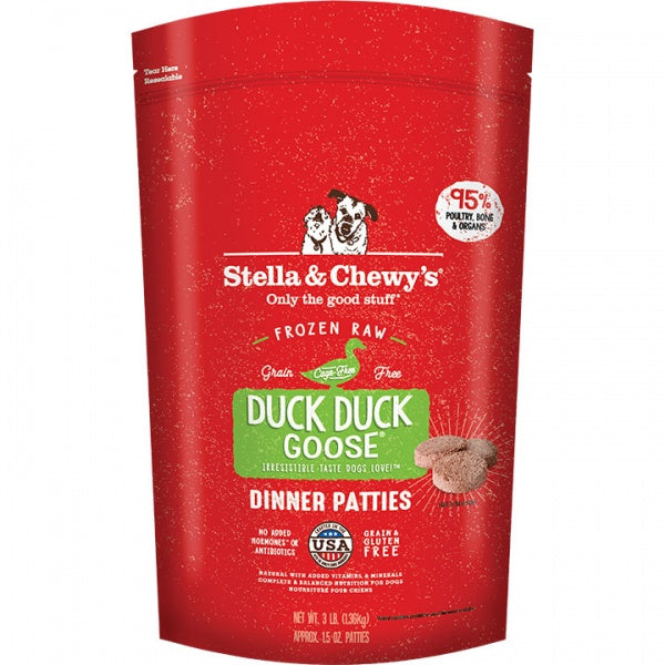 Stella & Chewy's D Raw Duck Medallion 3lb