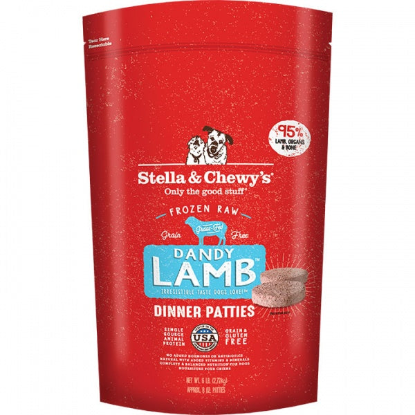 Stella & Chewy's D Raw Lamb Patties 6lb