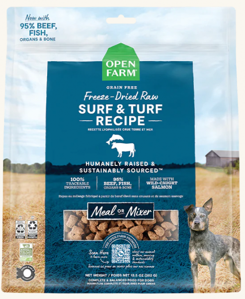 Open Farm FD Morsels Surf & Turf 13.5oz