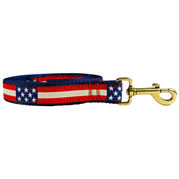 Belted Cow D Leash Retro Flag 1"