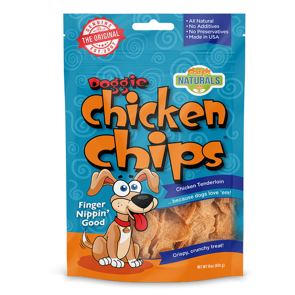 Chip's Naturals Doggie Chicken Chips 15oz