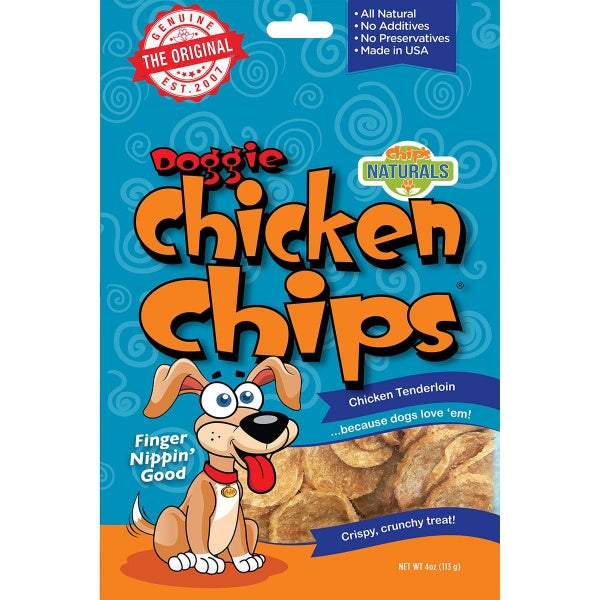 Chip's Naturals Doggie Chicken Chips 4oz